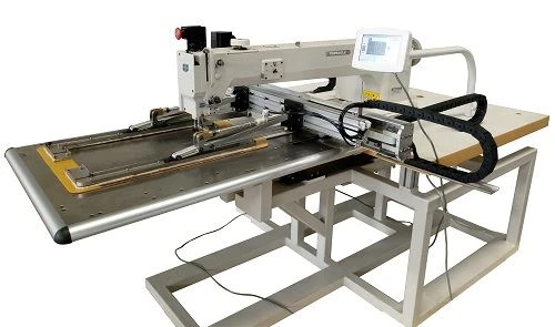 Programmable pattern sewing machine